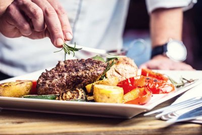 la signature du chef restaurateur